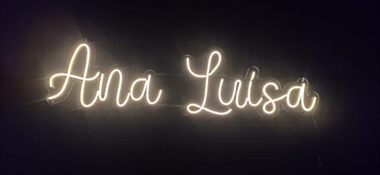 Letreiro Neon Led Ana Luísa 90x25cm - Hause Neon