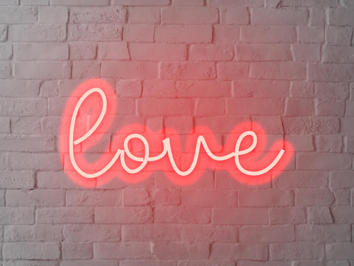 Letreiro Love 40x20cm - Hause Neon