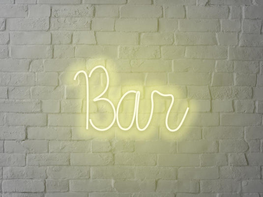 Letreiro Neon Bar 45x20cm - Hause Neon