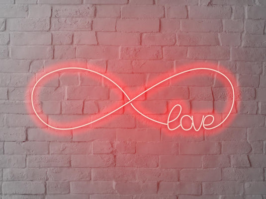 Letreiro Neon Infinito Love 110x40cm - Hause Neon