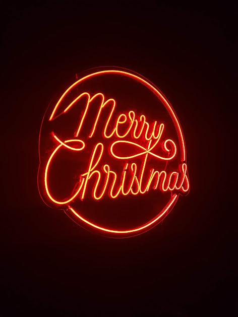 Letreiro Neon Merry Christmas II 79x76cm Led 2.0 - Hause Neon